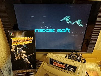 Spriggan Powered Super Famicom SFC Cartridge Manual Complete Boxed Japan Working
