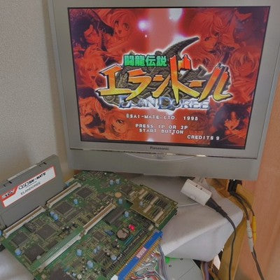 Sega ST-V Elandoree SAI-MATE Arcade Cartridge Working Japan Import Retro Game