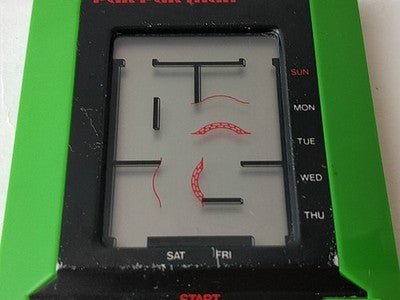 Epoch Pocket Digit-com Pak Pak Man LCD Game and Watch Handheld Japan Working