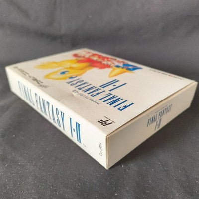 Final Fantasy I II Famicom Square Complete CIB Working Rare Japan Vintage Import