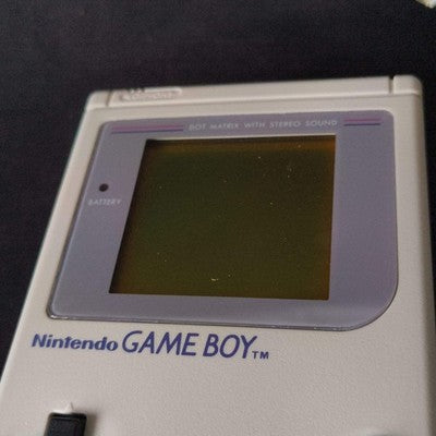 Nintendo Game boy Gray Color Console (DMG-001) ,Manual, Box set, Working, Japan