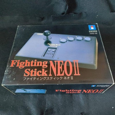 Hori Fighting Stick NEO2 for NEOGEO, NEOGEO CD with the Box set, working, Japan