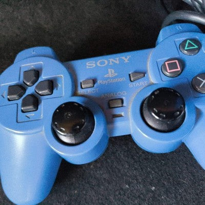 Sony PlayStation 2 Blue Color Console PS2, w/ Accesorries, Region-J, SCPH-39000