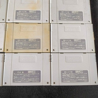 Super Famicom SFC Cartridge Bulk Lot of 16 Romancing SaGa Street Fighter Japan