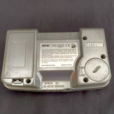 SNK Neo Geo Pocket Color Platinum Silver Handheld Console Working Complete Box