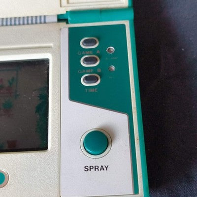 Nintendo Game Watch Green House GH-54 Multi Screen 1982 Display Issues, Japan