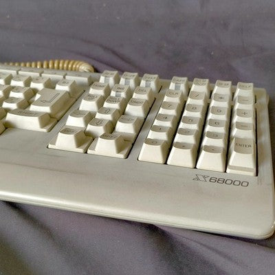 Sharp X68000 Computer Keyboard Genuine Original Working Confirmed Japan Import