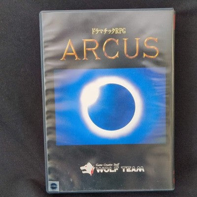 PC-8801 Wolf Team ARCUS, 5-inch FDD w/ Manual, Box set, Working, Japan