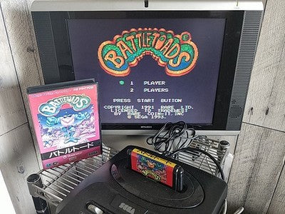 Battletoads SEGA Mega Drive Genesis Cartridge Manual Complete Boxed Working