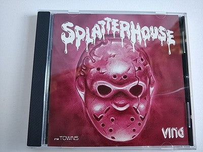 PCE Works Splatter House Reproduction FM Towns Marty Beat em up Game Working