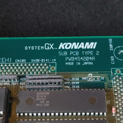Gokujo Parodius Konami System GX Arcade PCB Mother and Game Board Set Working