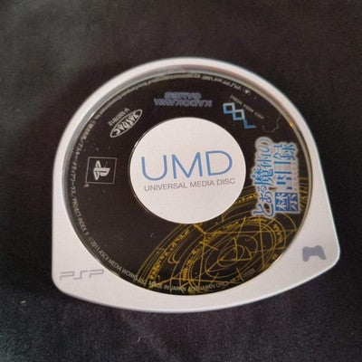 A Certain Magical Index PSP Japan Import Initial Limited Edition Anime Game