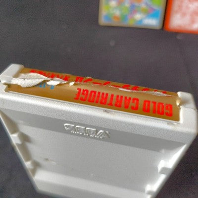 SEGA Fantasy Zone II Opa Opa no Namida Mark III Gold Cartridge Complete Japan