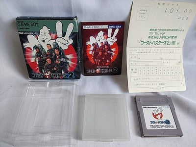 Ghost Busters 2 Nintendo Game Boy GB Cartridge Manual Boxed Set Japan Working