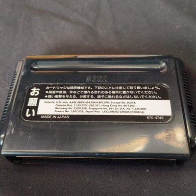 BARE KNUCKLE 3/STREETS OF RAGE SEGA MEGA DRIVE Genesis Cart, Manual, Box, Japan