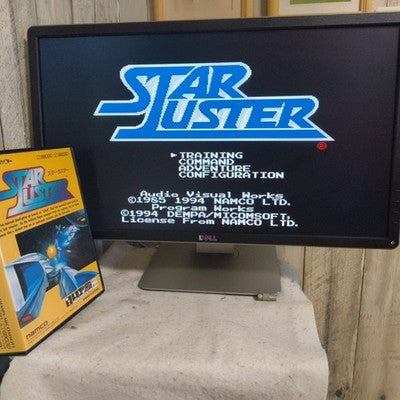 Star Luster Sharp X68000 Namco Complete CIB 5.25 Floppy Working Rare Japan Retro