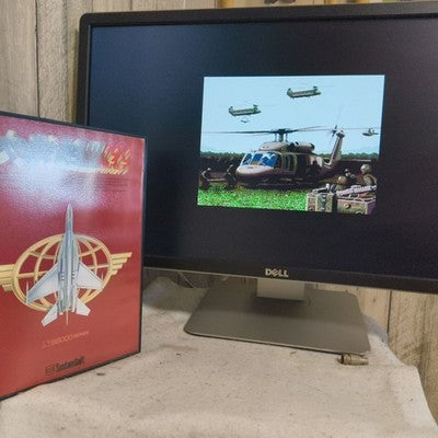 Daisenryaku III 90 Sharp X68000 SystemSoft Complete CIB 5.25 Floppy Working