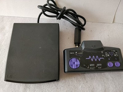 NEC PC Engine Cordless Multi Tap Receiver PI-PD11 Cordless Pad PI-PD12 Working