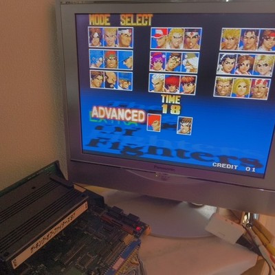 SNK The King of Fighters 97 Neo Geo MVS Arcade Cartridge Tested Working Japan