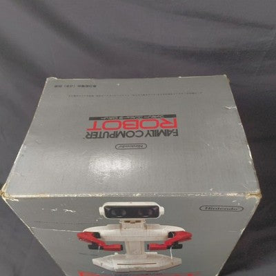 Vintage 1985 Nintendo Famicom Robot R.O.B. HVC-012 Box Manual Japan For Parts
