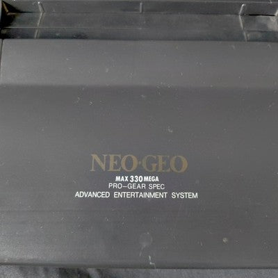 Neo Geo AES Pro-Gear Spec Console Controller Set SNK Working Rare Japan Import