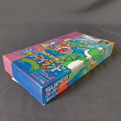 Super Mario Yoshi's Island Super Famicom Nintendo Complete CIB Working Japan