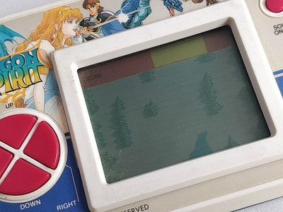 Dragon Spirit Namco Varie LCD Handheld Tabletop Electronic Game Japan Working