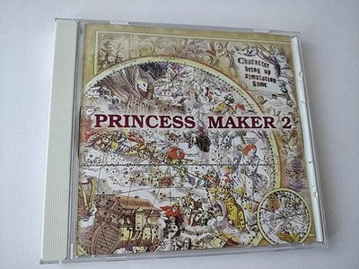 Princess Maker 2 Gainax FM Towns Marty Japanese Game Disc Manual Boxed Working