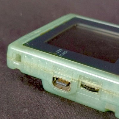 Nintendo Game Boy Color Console Green Junk For Parts Repair No Power Rare Estate