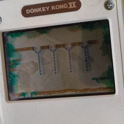 Game & Watch Donkey Kong II JR-55 Nintendo Multi Screen Faded LCD Rare Vintage