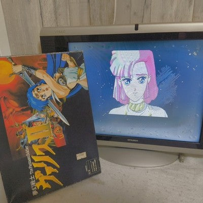 Telenet Valis II Dream Soldier X68000 Floppy Disk Game Set Working Japan Import