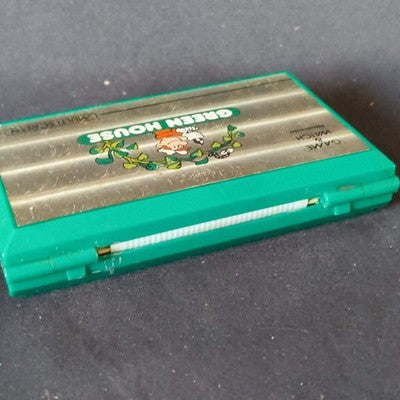 Nintendo Game Watch Green House GH-54 Multi Screen 1982 Display Issues, Japan