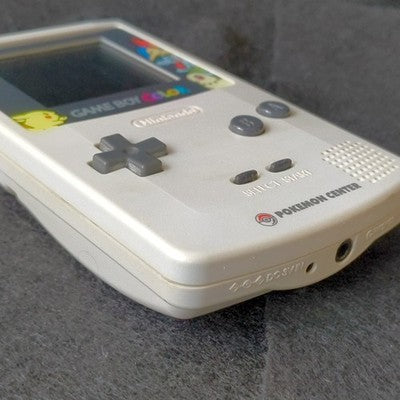 Nintendo Game Boy Color Pokemon Center Silver Gold Edition Console, Working