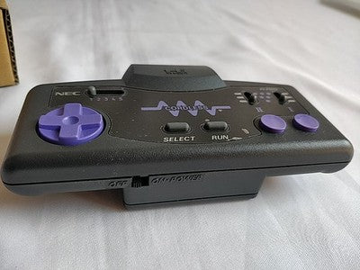 NEC PC Engine Cordless Multi Tap Receiver PI-PD11 Cordless Pad PI-PD12 Working