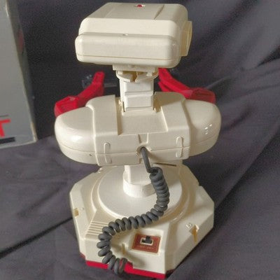 Vintage 1985 Nintendo Famicom Robot R.O.B. HVC-012 Box Manual Japan For Parts