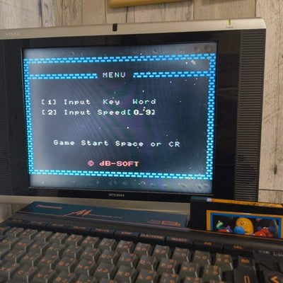 FLAPPY dB-SOFT 1984 MSX /Game Cartrigde only, working, Japan