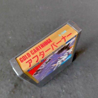 SEGA After Burner Mark III Master System Gold Cartridge 4M Complete Japan