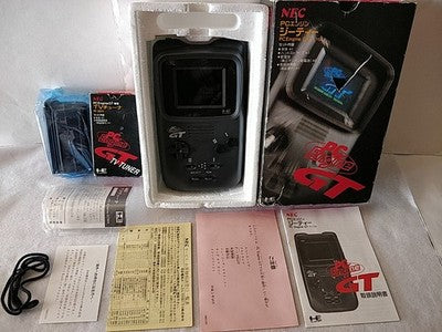 NEC PC Engine GT TurboExpress PI-TG6 Console Boxed Japan For Parts Not Working