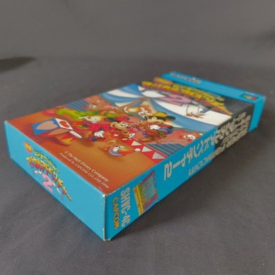 Mickey and Minnie Magical Adventure 2 Super Famicom Capcom Complete CIB Japan