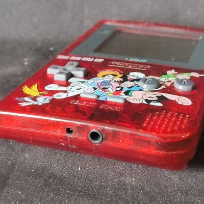 Game Boy Light Tezuka Osamu World Shop Astro Boy Atom Red Limited Working Rare