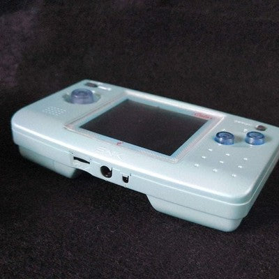 SNK NEOGEO POCKET Color Pearl Blue Console, Manual, in th Box set/Tested, Japan