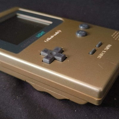 Used, Nintendo Gameboy Light Gold color console MGB-101, Working, Japan
