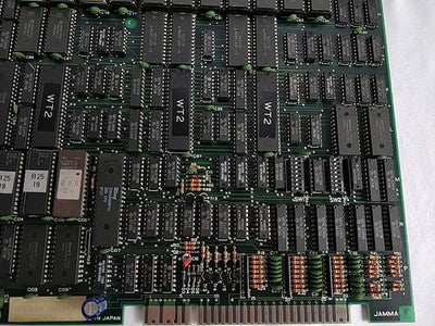 Wardner no Mori Taito JAMMA Arcade PCB Board Instruction Card Copy Japan Working