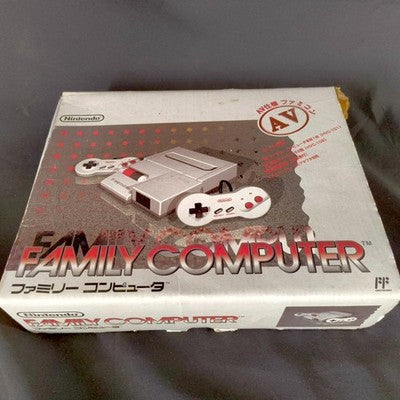 Nintendo New Famicom AV Family Computer Console Complete in Box Working Japan