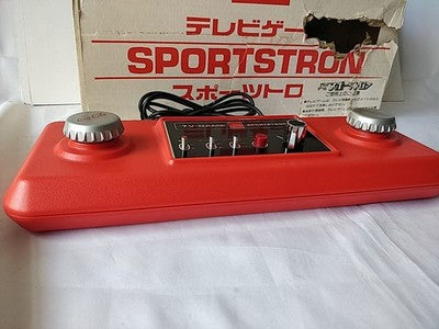 Coca Cola Sportstron S3300 Ping Pong TV Game Console Box Manual Set Working