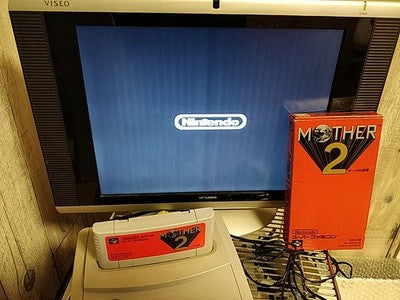 Mother 2 Mother EarthBound Super Famicom SFC Cartridge Manual Boxed Set Working