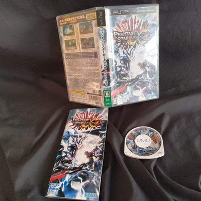 Phantasy Star Portable 1, 2 & 2 Infinity Set PSP Japan Import SEGA RPG