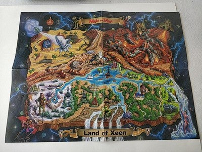 Might and Magic Clouds of Xeen FM Towns Marty Game Disc Manual Boxed Working