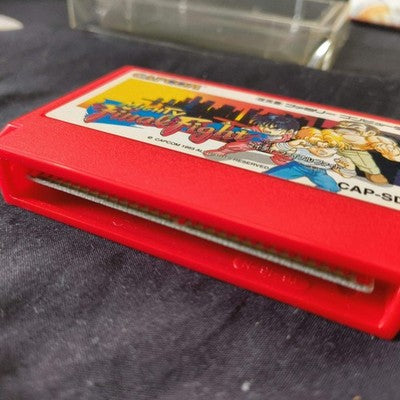 Mighty Final Fight Nintendo Famicom NES Cartridge, w/ Manual Box, Working, Japan
