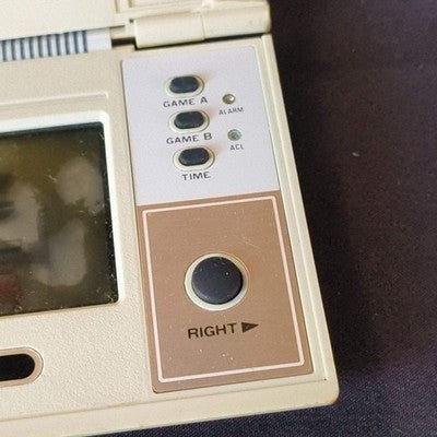 For Parts ,Nintendo Game & Watch Oil Panic OP-51 Broken Hinge & Screen Issue